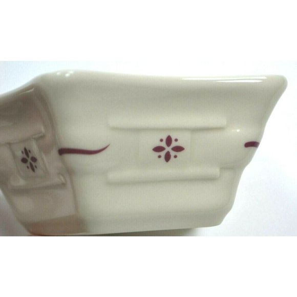 LONGABERGER Woven Traditions‎ Mini Star Dish - Paprika EUC - Picture 3 of 4